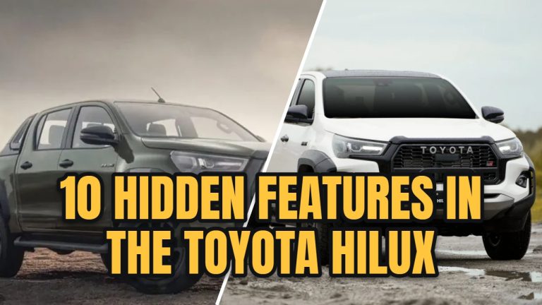 10 hidden features in the toyota hilux