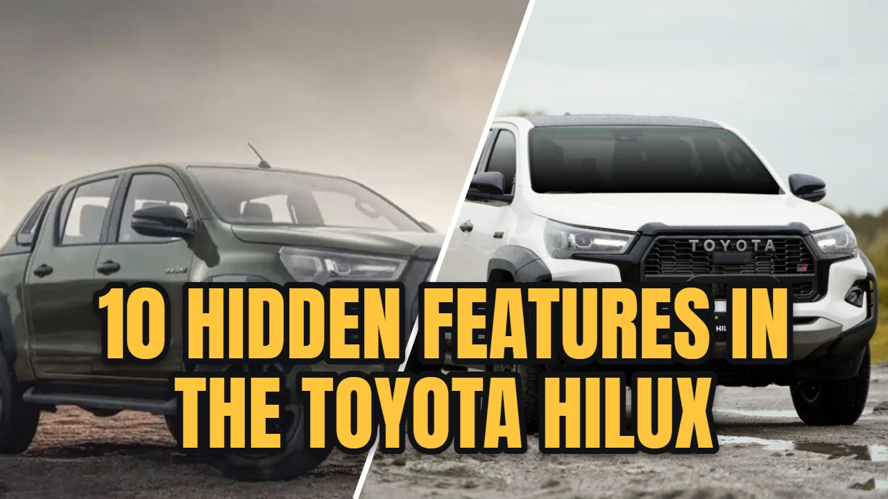10 hidden features in the toyota hilux