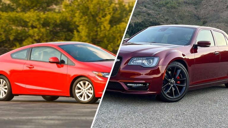10 sedans with headlights that yellow before 60 000 miles