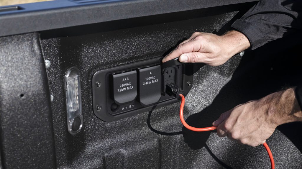 115 Volt Bed Mounted Power Outlet
