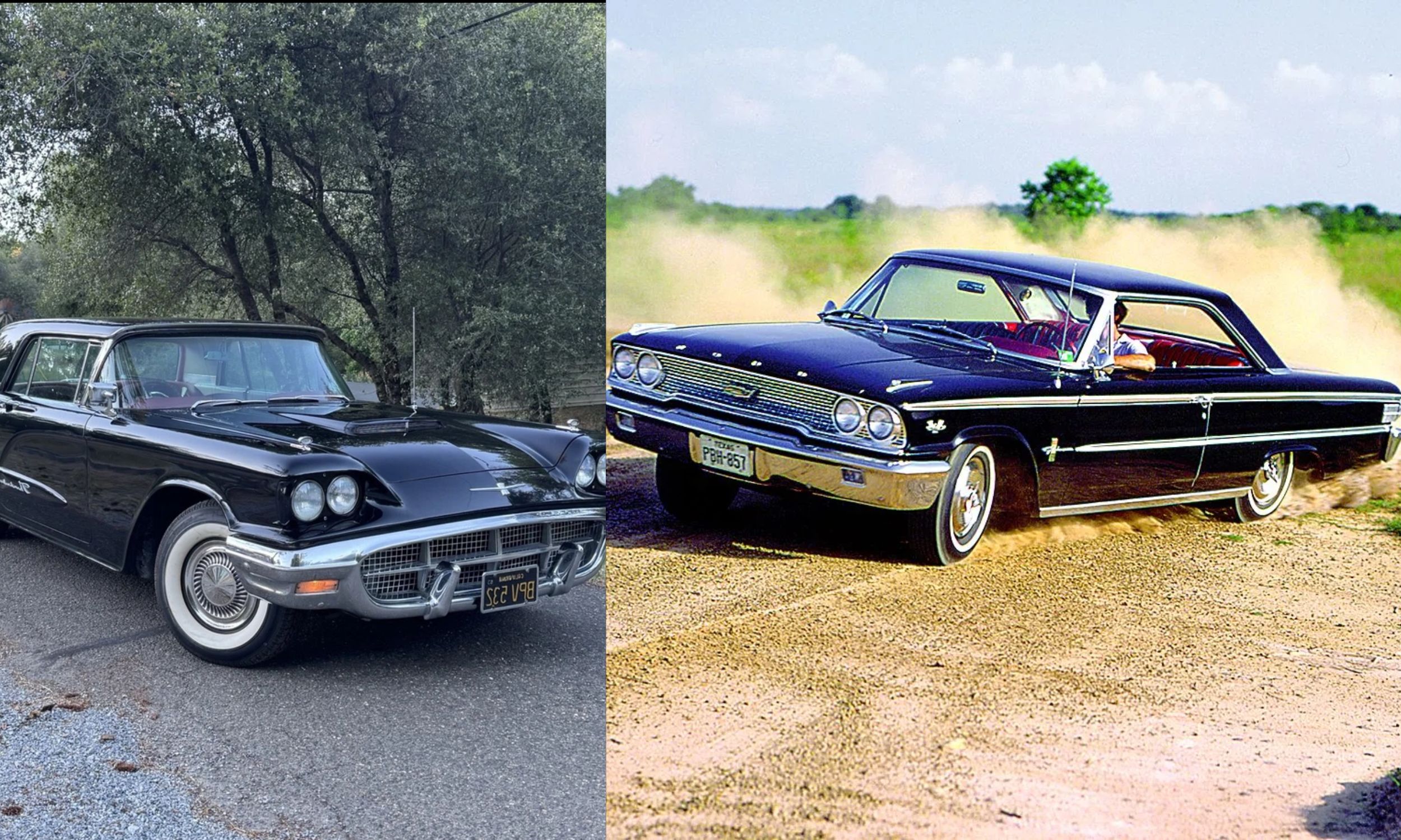 1960 Ford Thunderbird and Full Size Galaxie 1960 Ford Thunderbird and Full Size Galaxie
