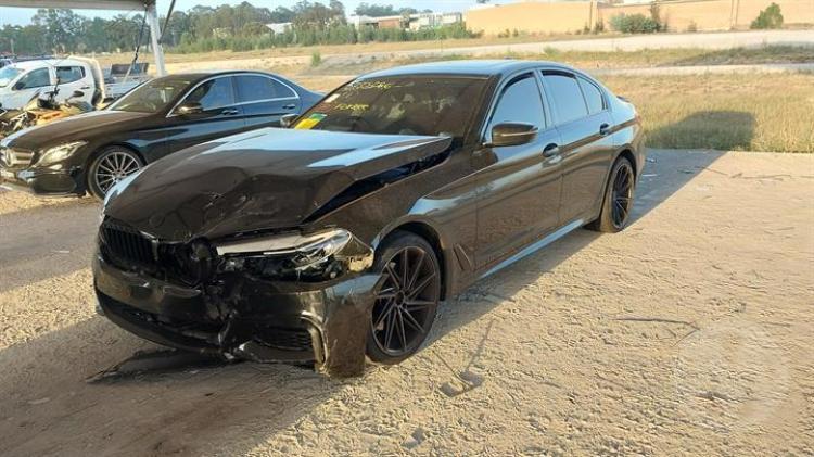 2017 BMW 530i With Major Structural Accident Damage