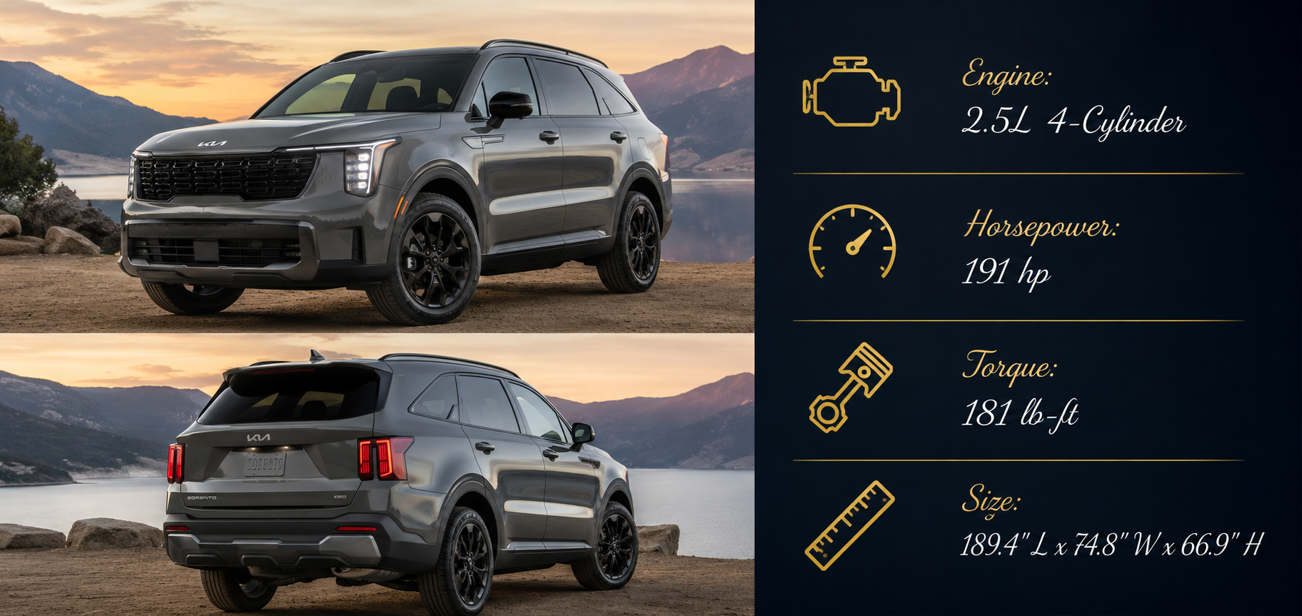 2024 Kia Sorento (Fourth Generation Mid Cycle Refresh) 2024 Kia Sorento (Fourth Generation Mid Cycle Refresh)