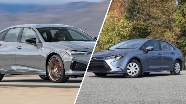 5 cars with headlights that reach 400 feet and 5 that do not