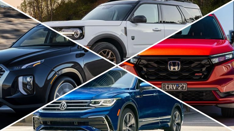 5 suvs with flat load floors and 5 with a step