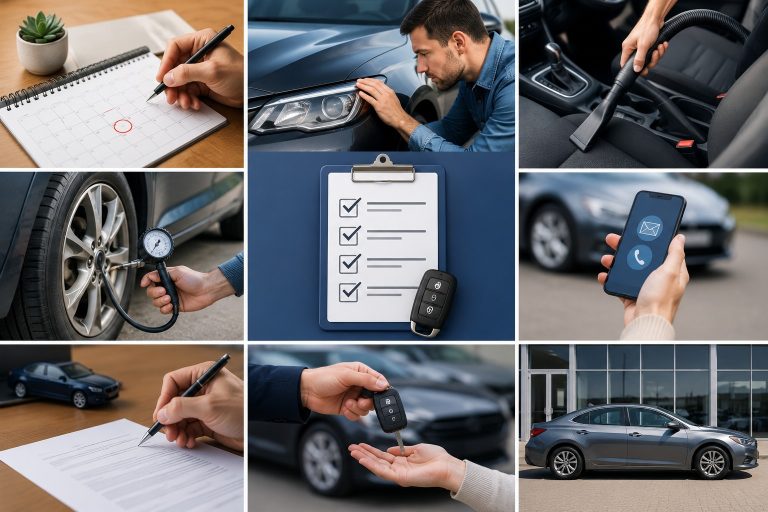 8 Things to Do the Week Before Your Car's Lease Ends