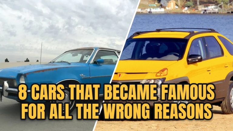 8 cars that became famous for all the wrong reasons