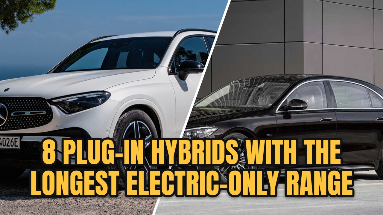 8 plug in hybrids with the longest electric only range