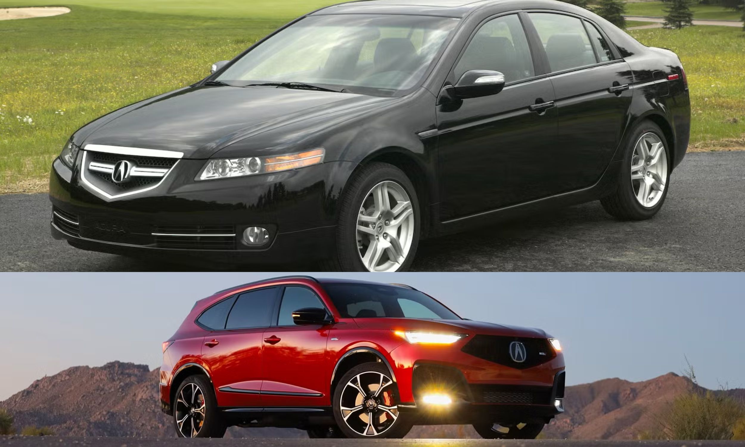 Acura TL and Acura MDX