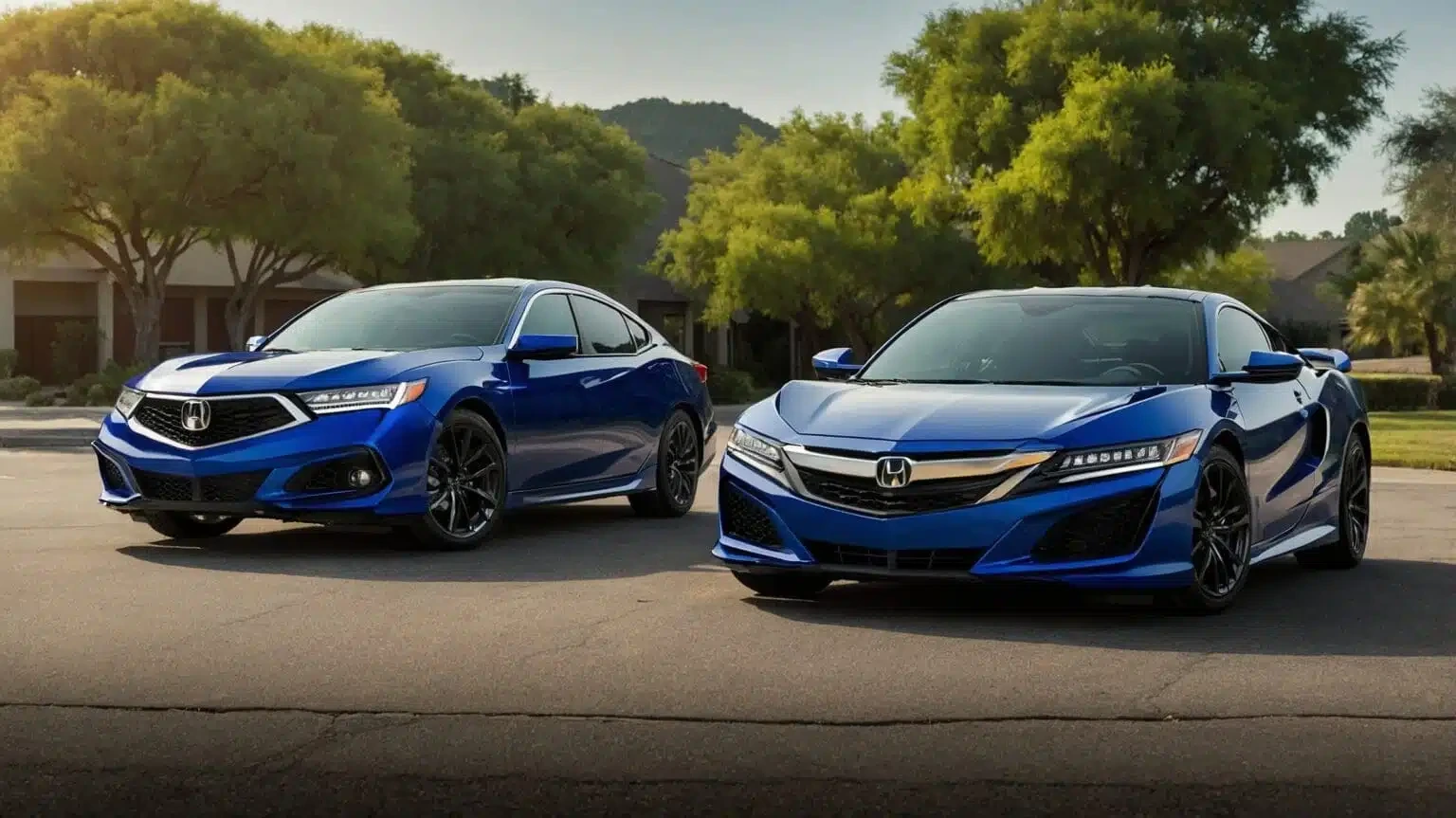 Acura and Honda