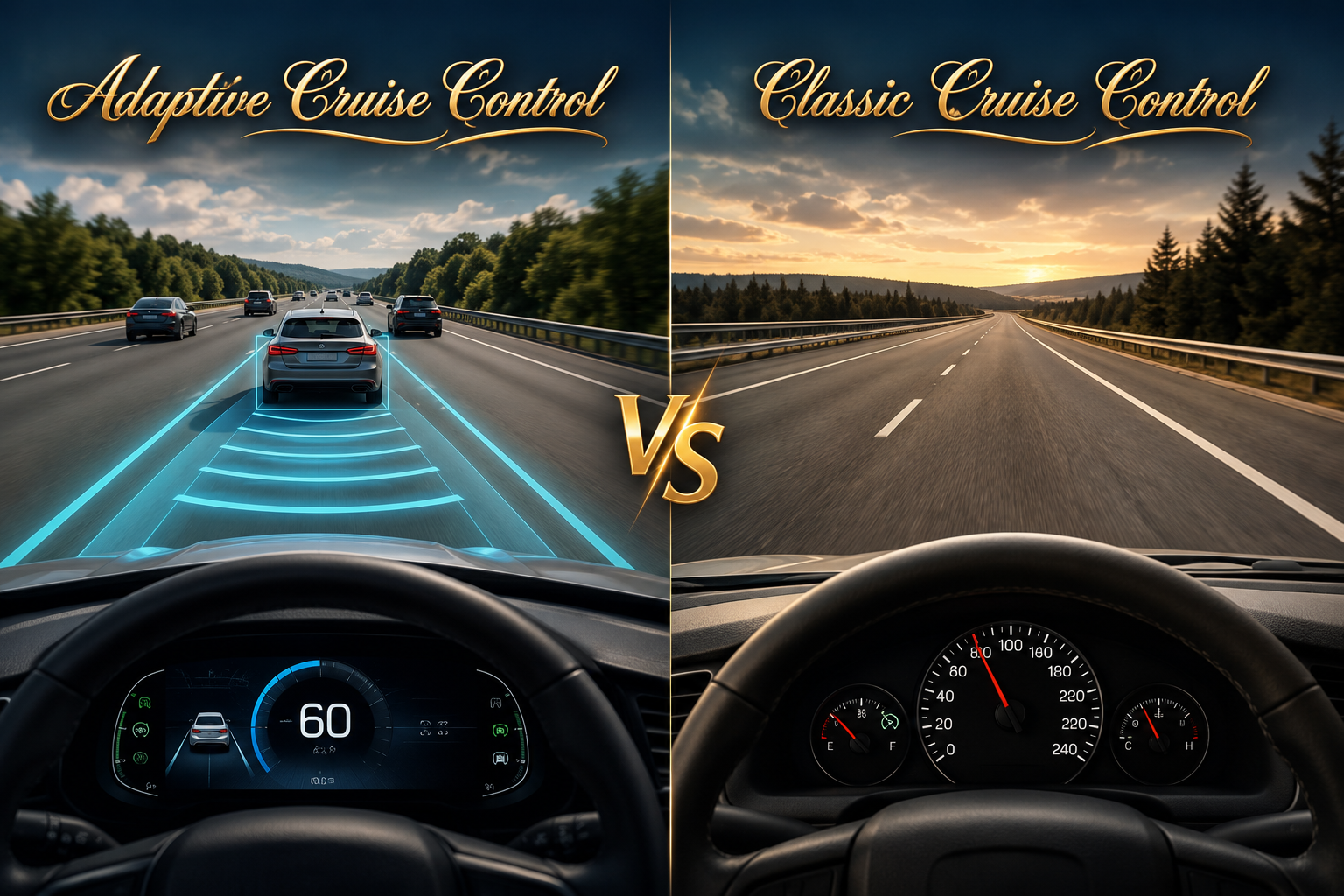 Adaptive Cruise Control Versus the Classic Version