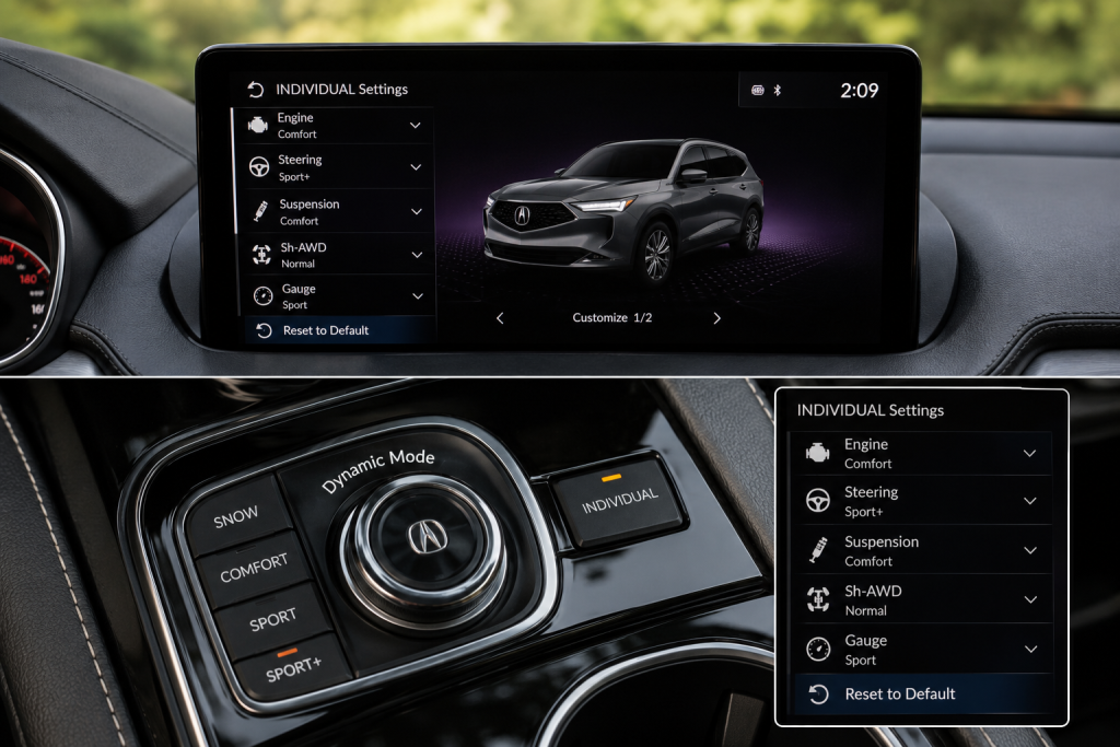 Adaptive Drive Mode Individual Customization Adaptive Drive Mode Individual Customization