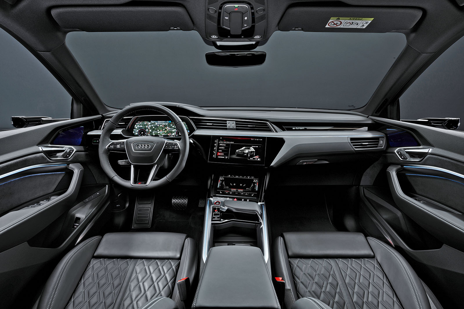 Audi Q8 e tron interior Audi Q8 e tron interior