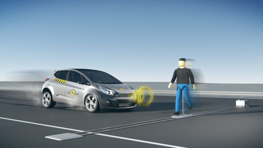 Automatic Emergency Braking With Pedestrian Detection