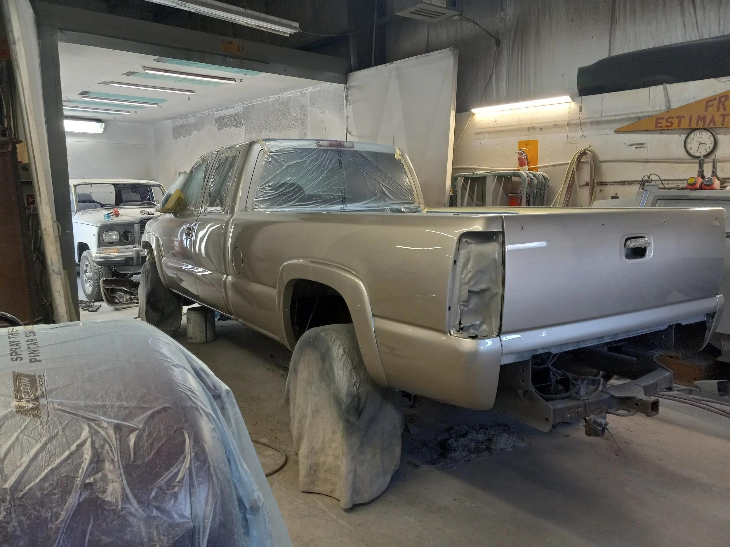 Average Cost Ranges for a Full Size Truck Repaint