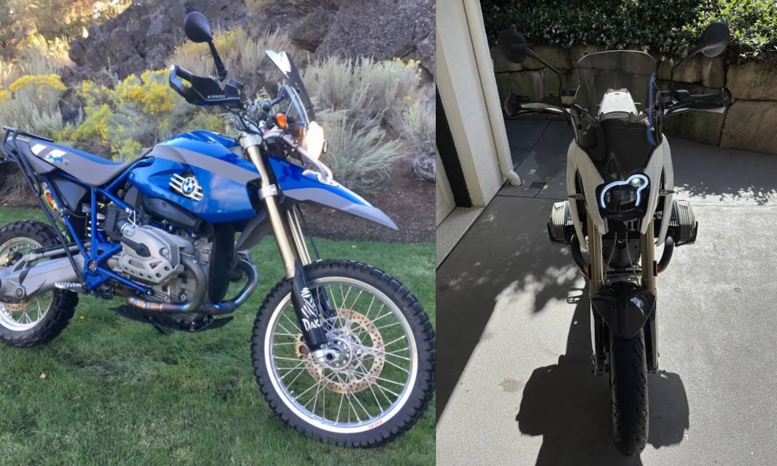 BMW HP2 Enduro and Megamoto BMW HP2 Enduro and Megamoto
