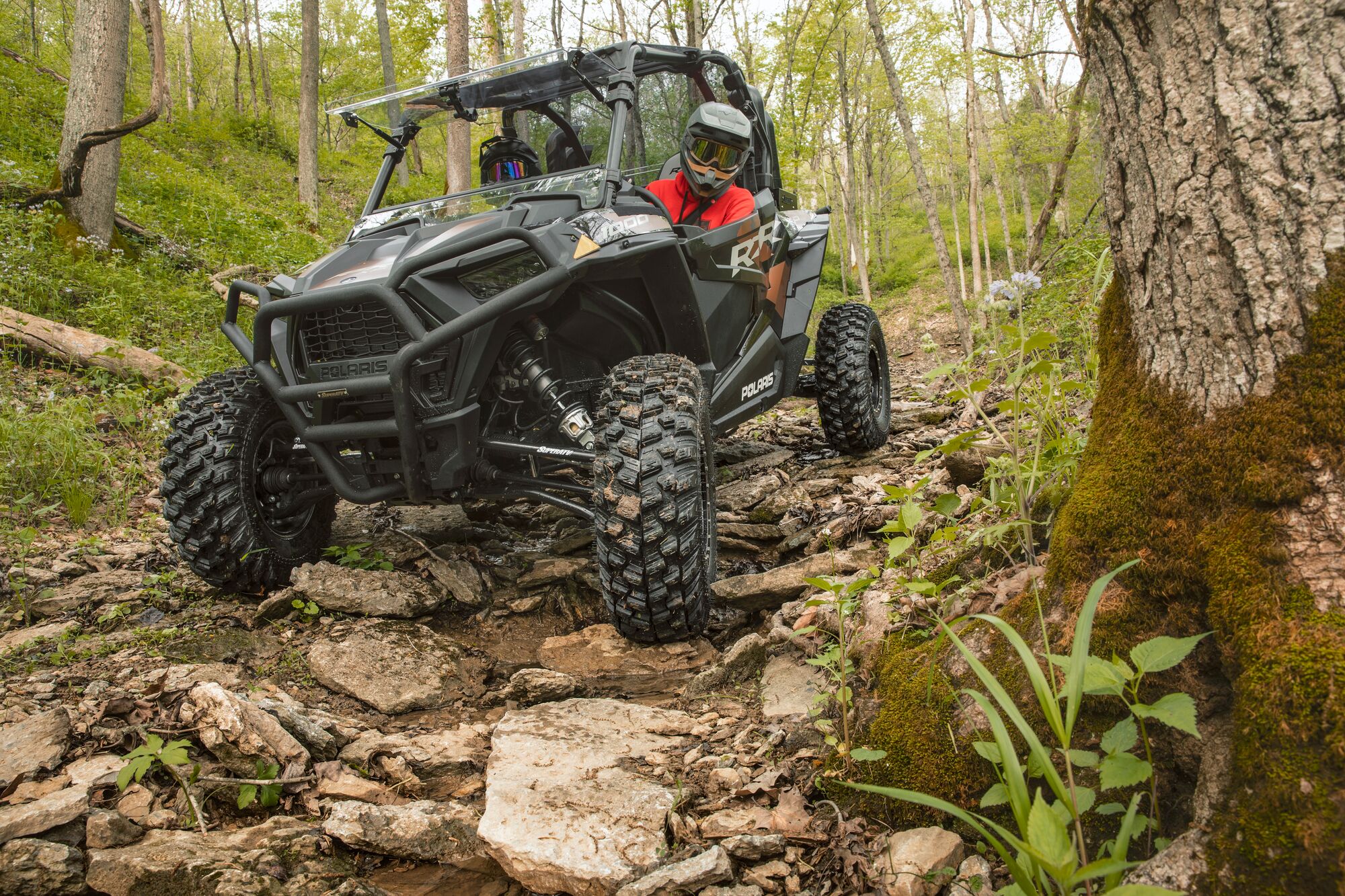 Black Polaris RZR 1000 XP side by side Black Polaris RZR 1000 XP side by side