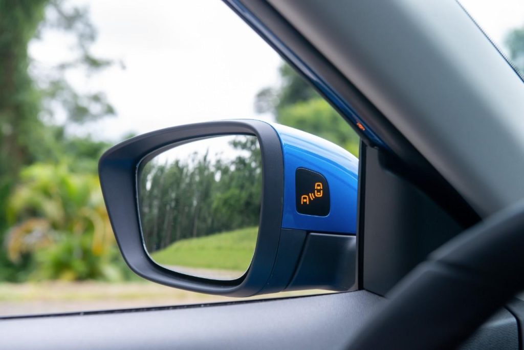 Blind Spot Radar Hiding in the Housing