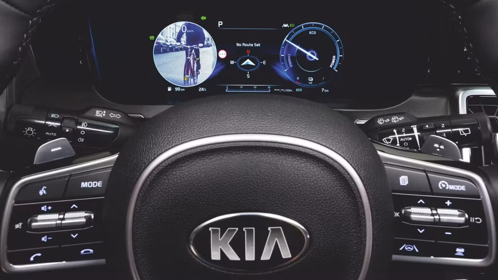 Blind View Monitor Camera Display