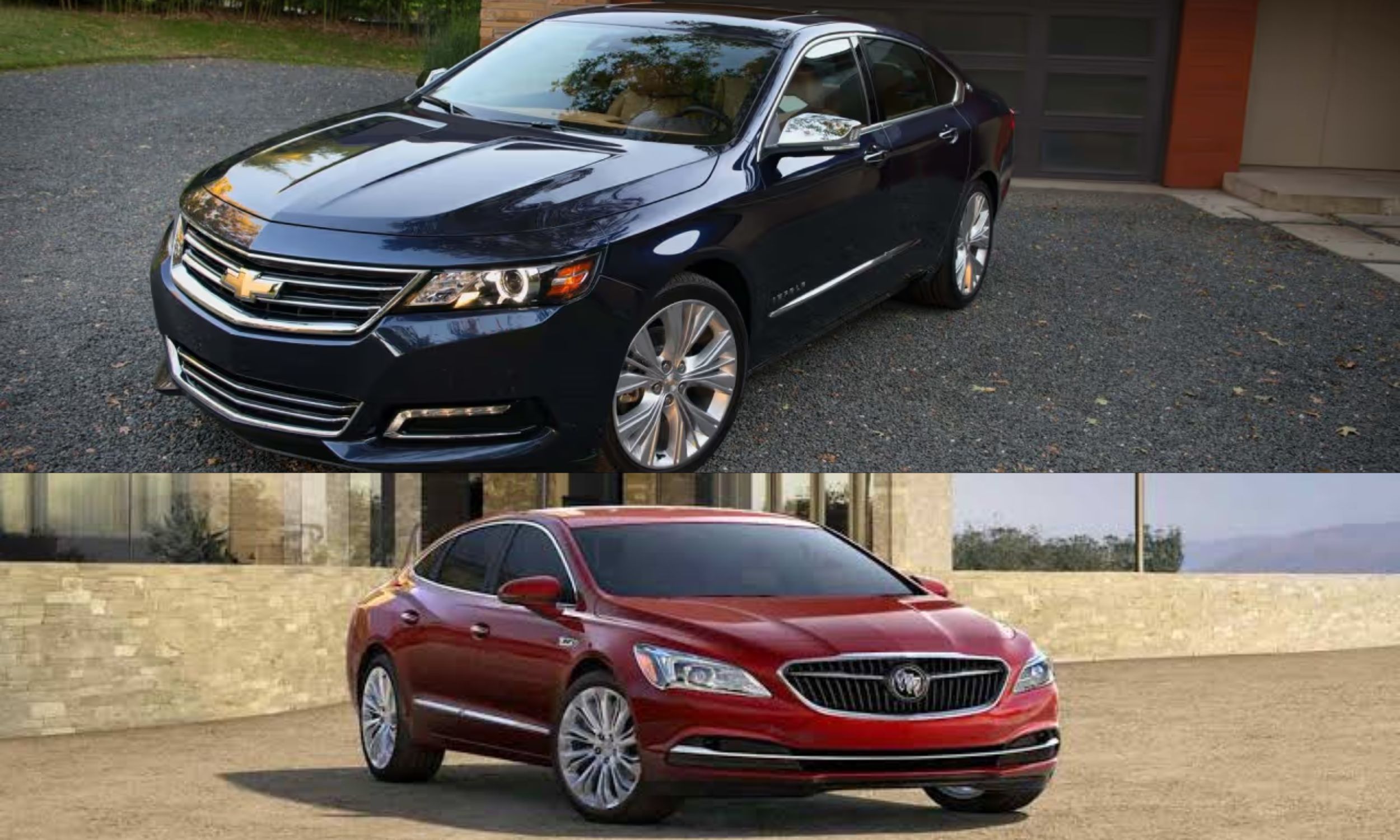 Chevrolet Impala and Buick LaCrosse