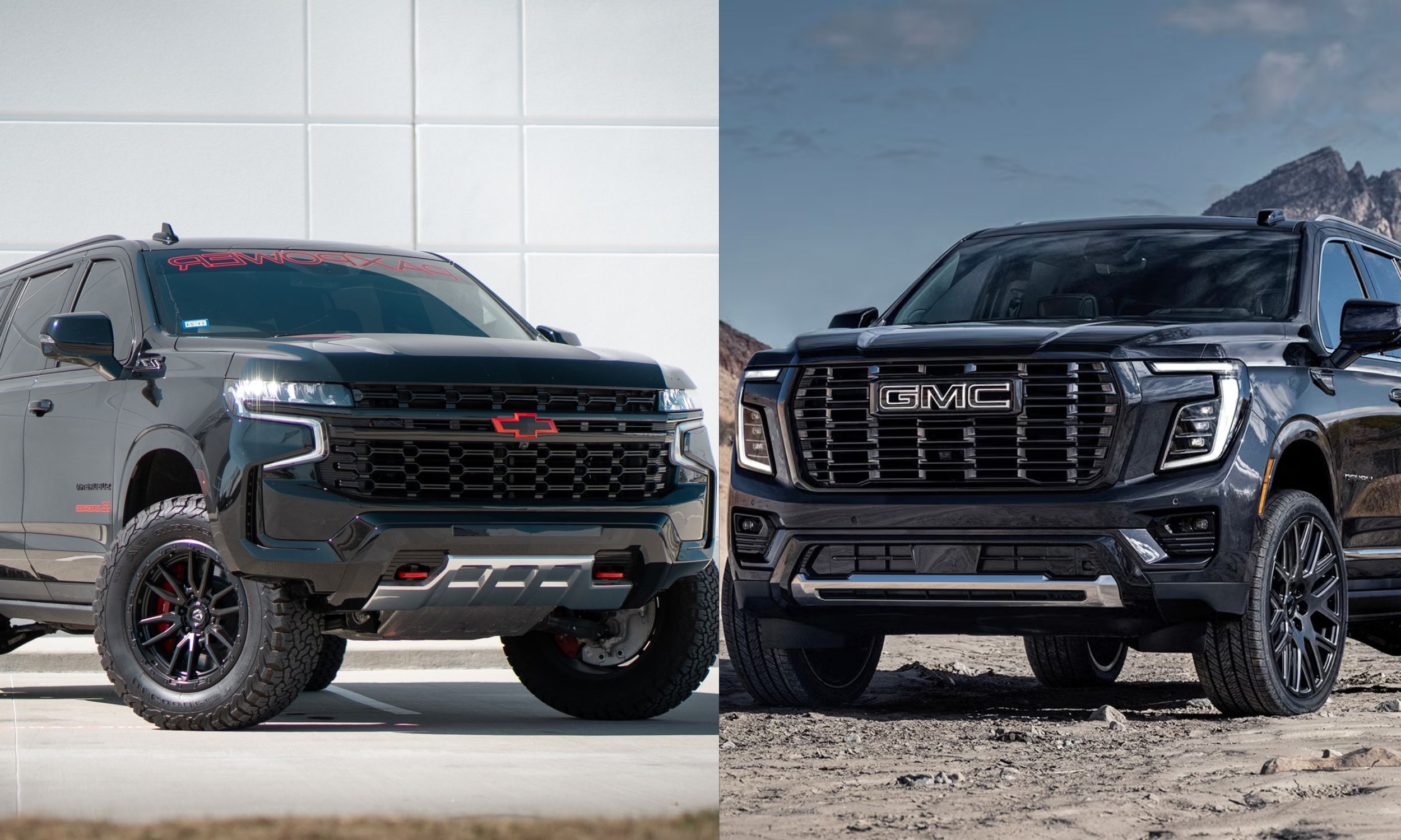 Chevrolet Suburban and GMC Yukon XL Chevrolet Suburban and GMC Yukon XL
