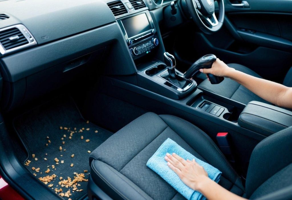 Clean the Car and Document Its Condition Clean the Car and Document Its Condition