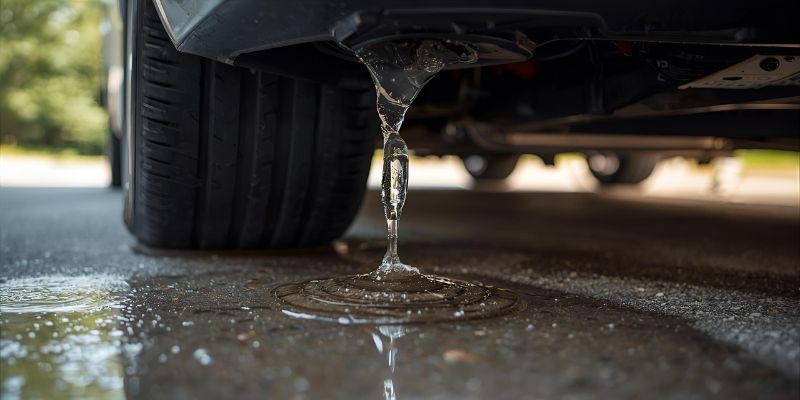 Clear Water AC Condensation (Not a Real Leak) Clear Water AC Condensation (Not a Real Leak)
