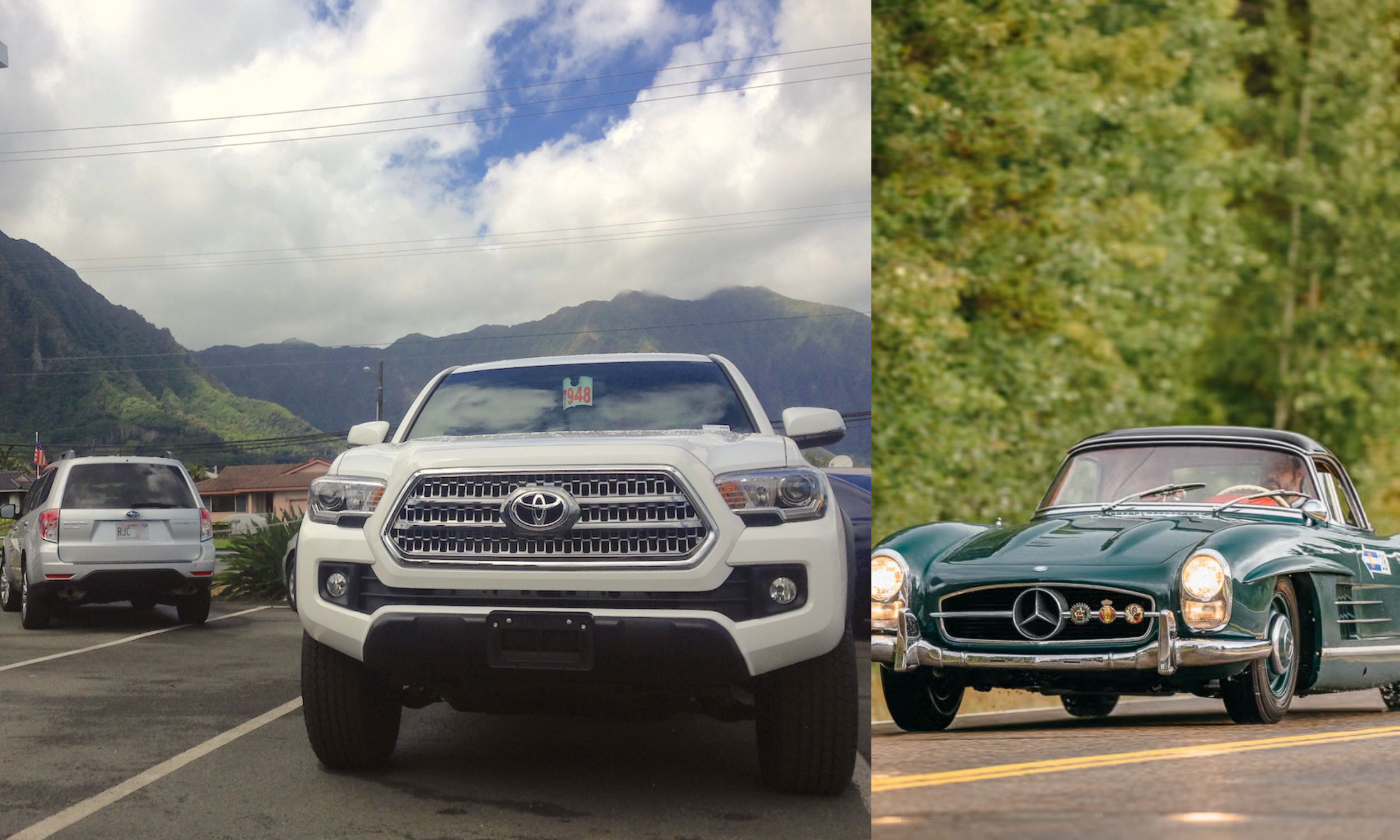 Colorado and Hawaii cars