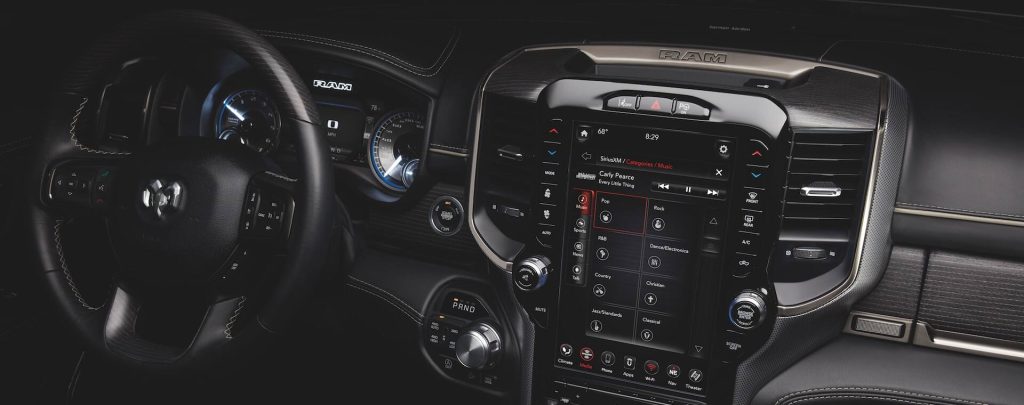 Configurable Uconnect Split Screen Functions