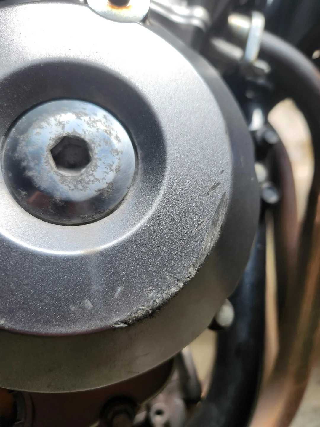 Damaged Engine Covers
