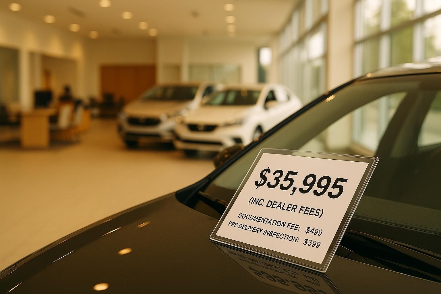 Dealer Installed Accessories and Market Adjustment Fees Dealer Installed Accessories and Market Adjustment Fees