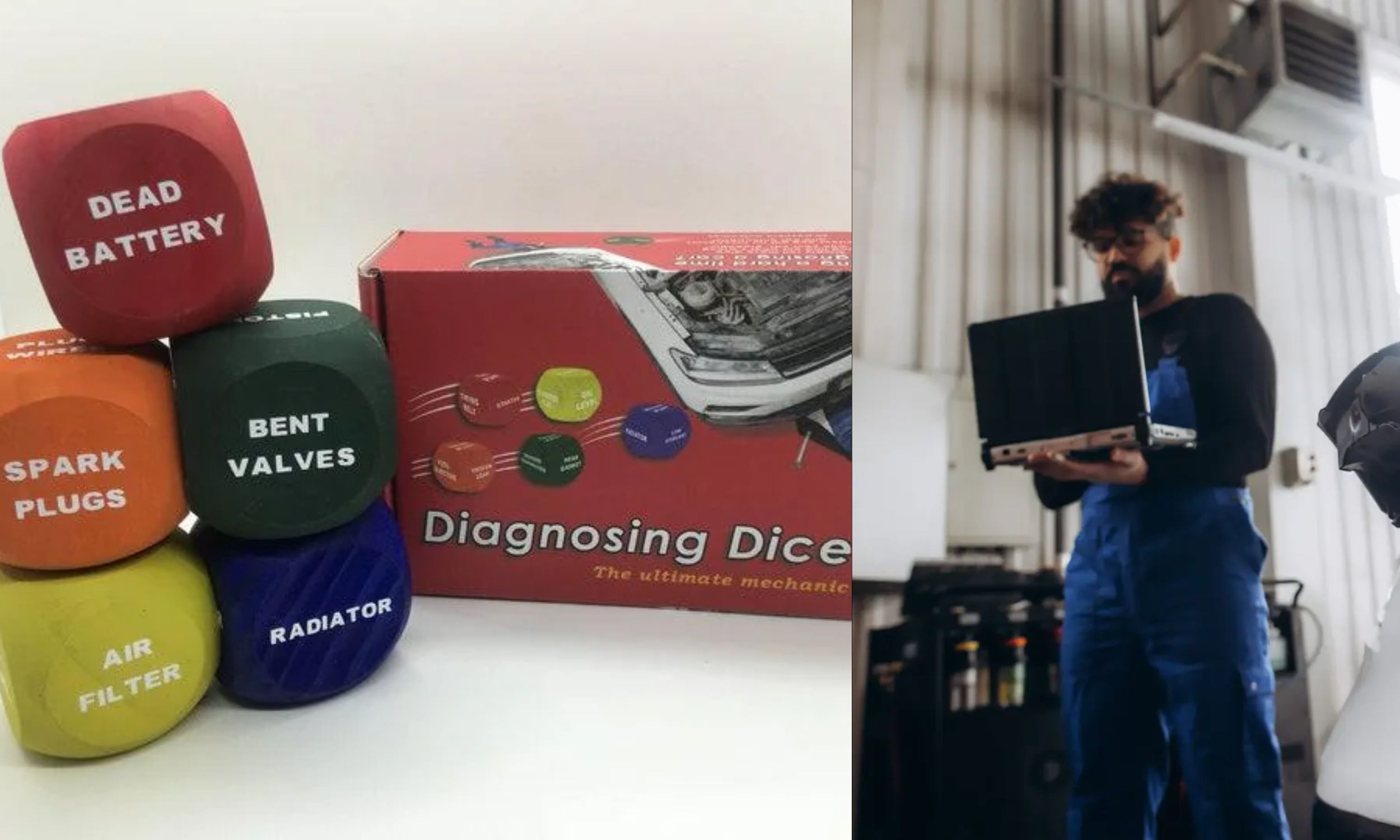 Diagnosing dice