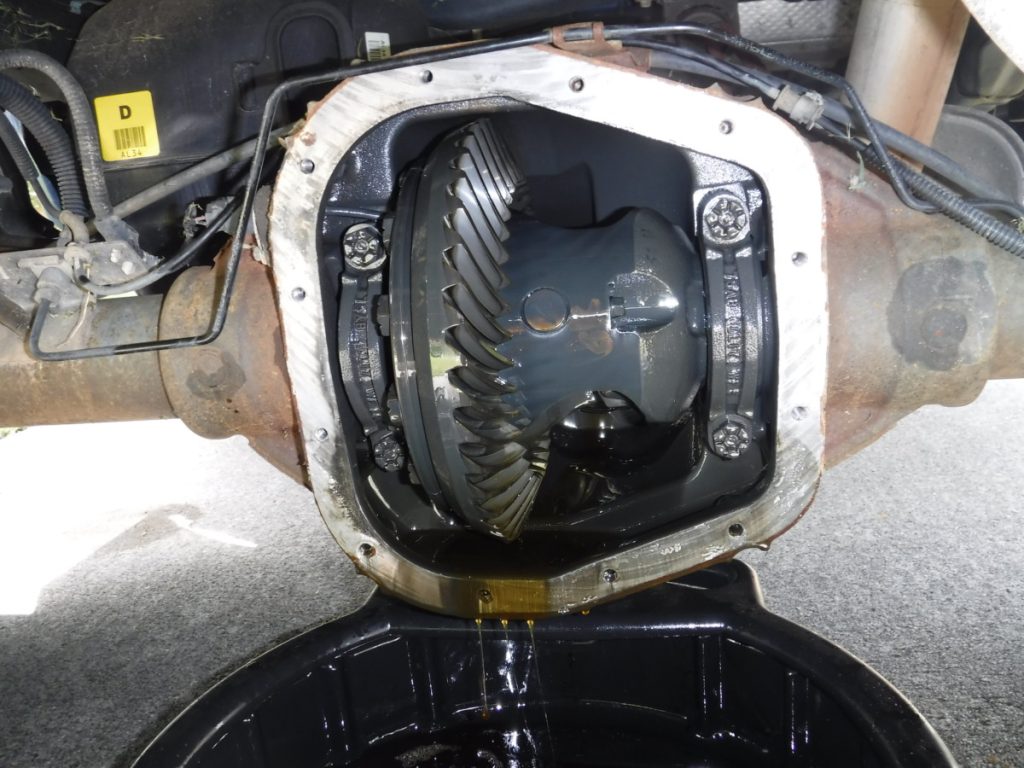 Differential and Transfer Case Fluid Replacement