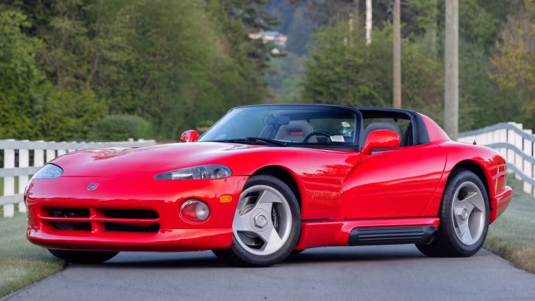 Dodge Put a Viper V10 in a Pickup and Hit 154 MPH