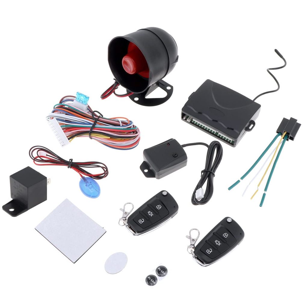 Factory Alarm System With Intrusion Sensors