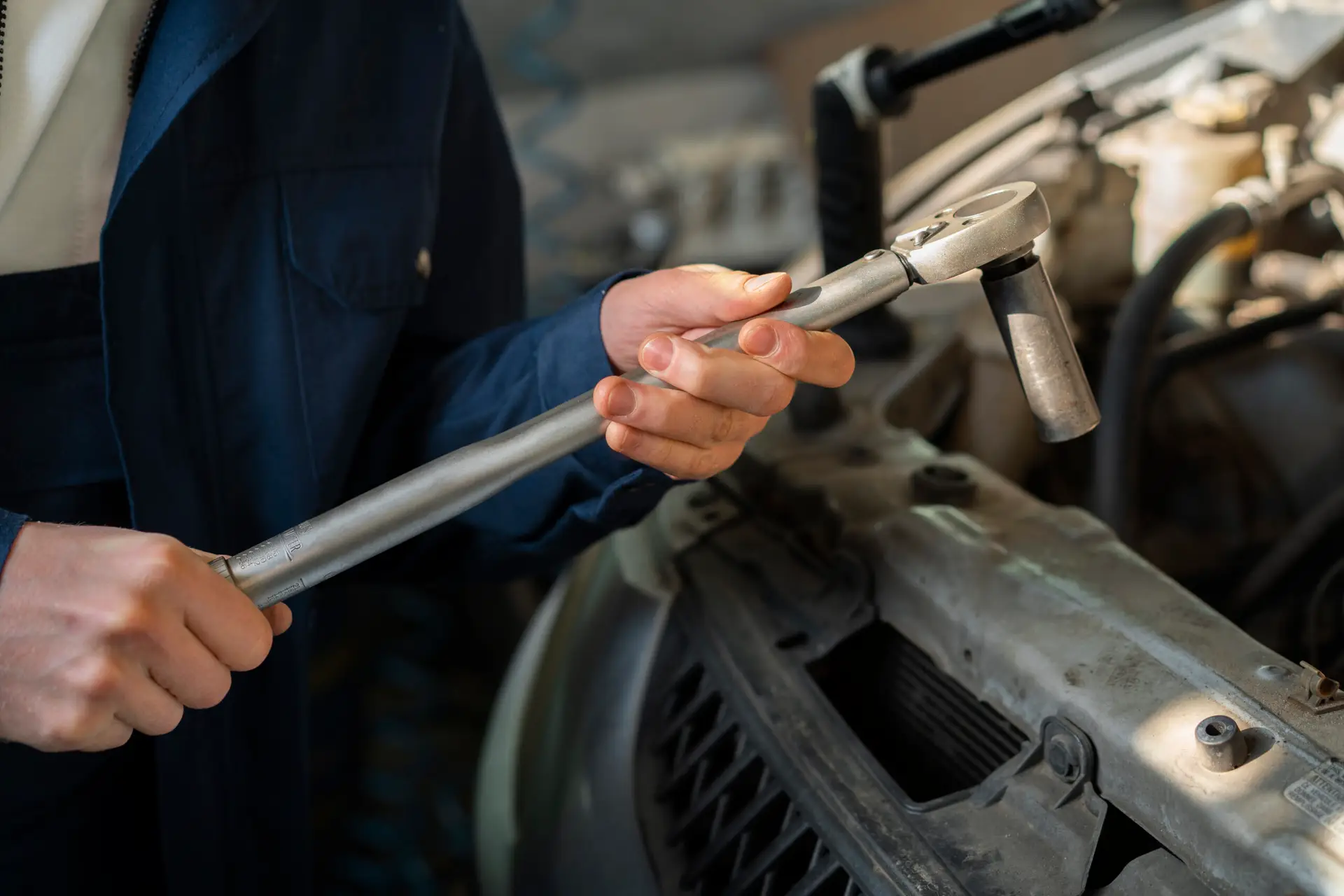 Fastener inspection and torque check job