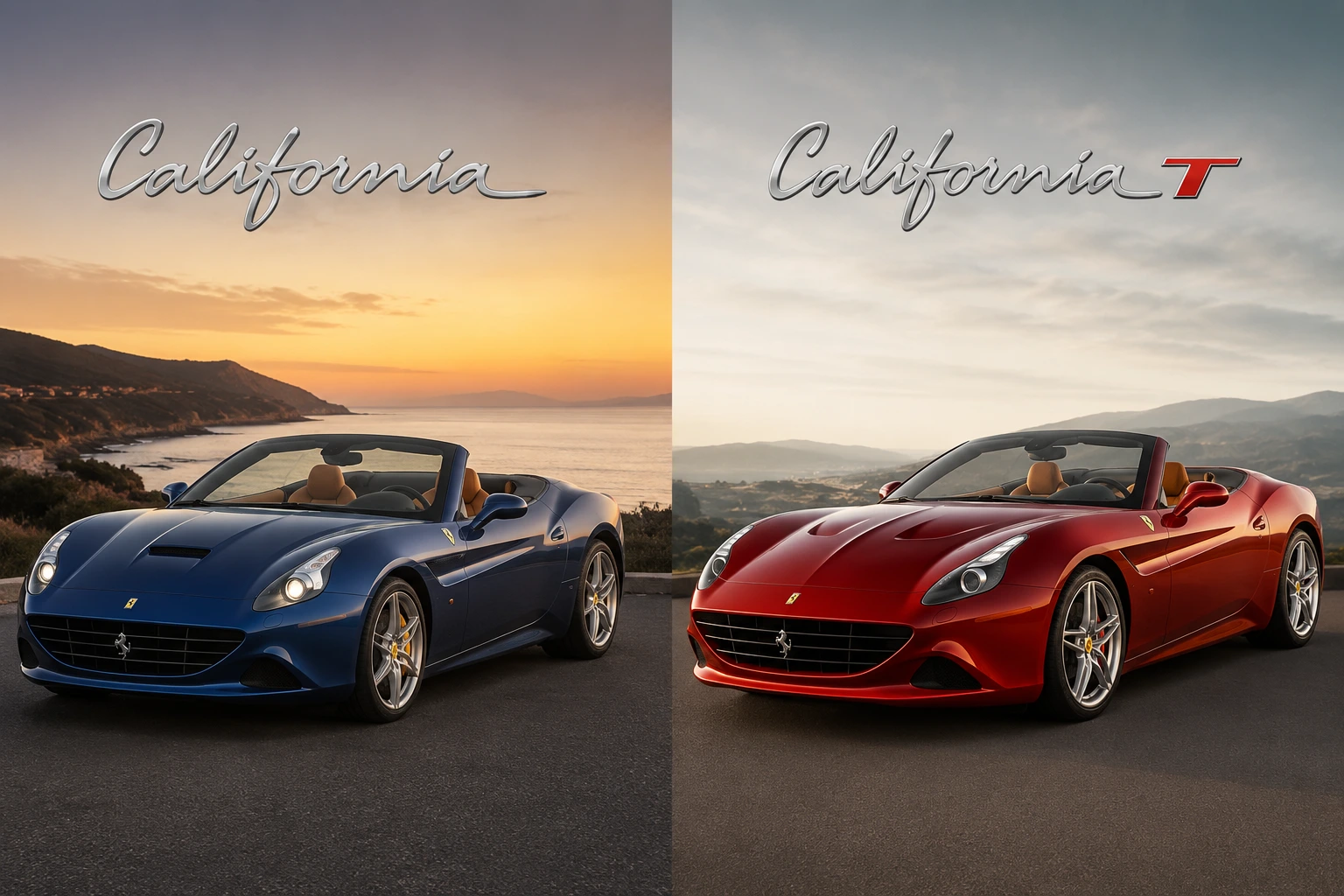 Ferrari California and California T Lineup Ferrari California and California T Lineup