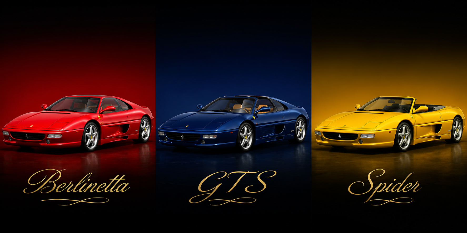 Ferrari F355 Lineup Ferrari F355 Lineup