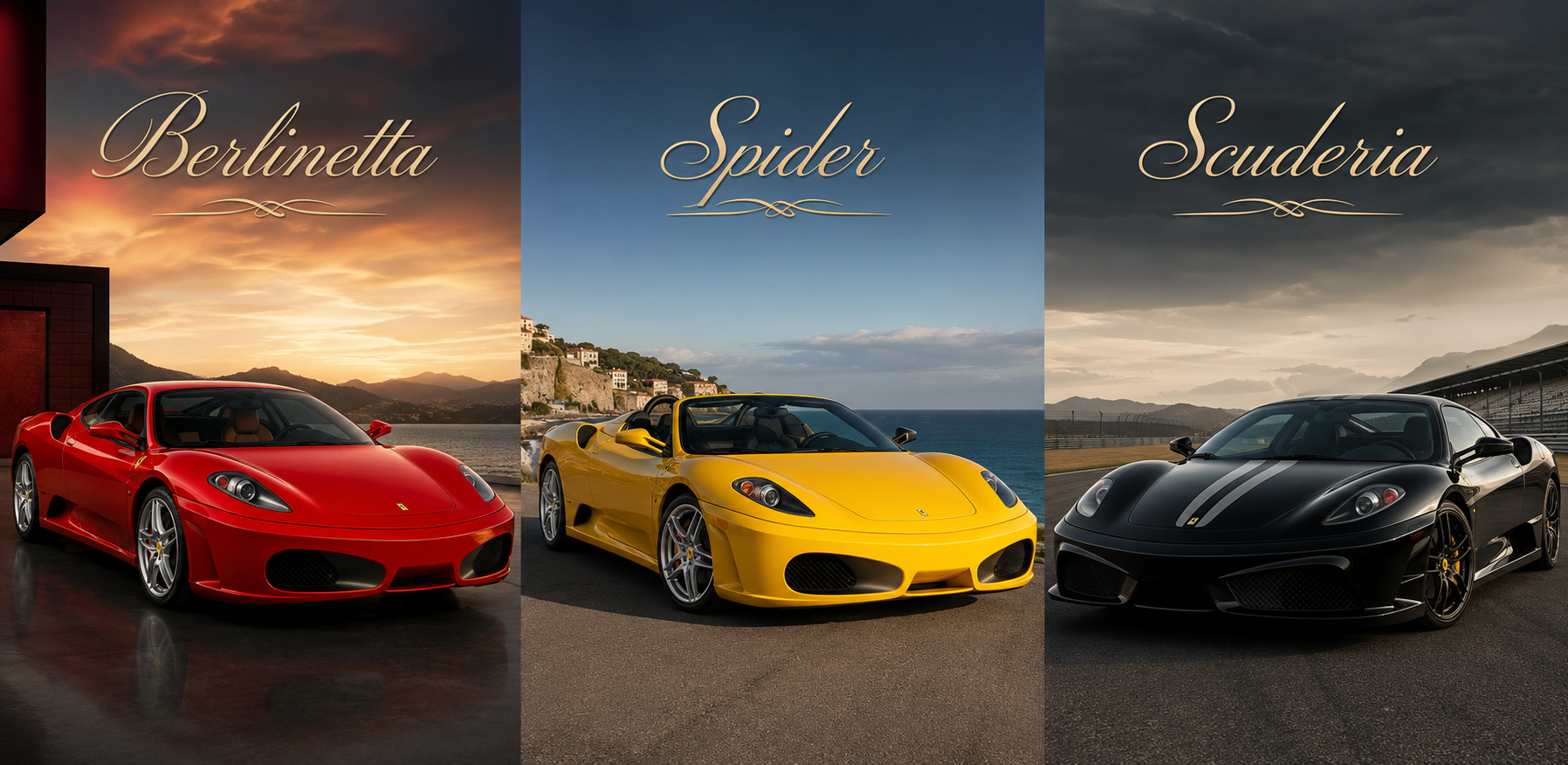 Ferrari F430 Lineup Ferrari F430 Lineup