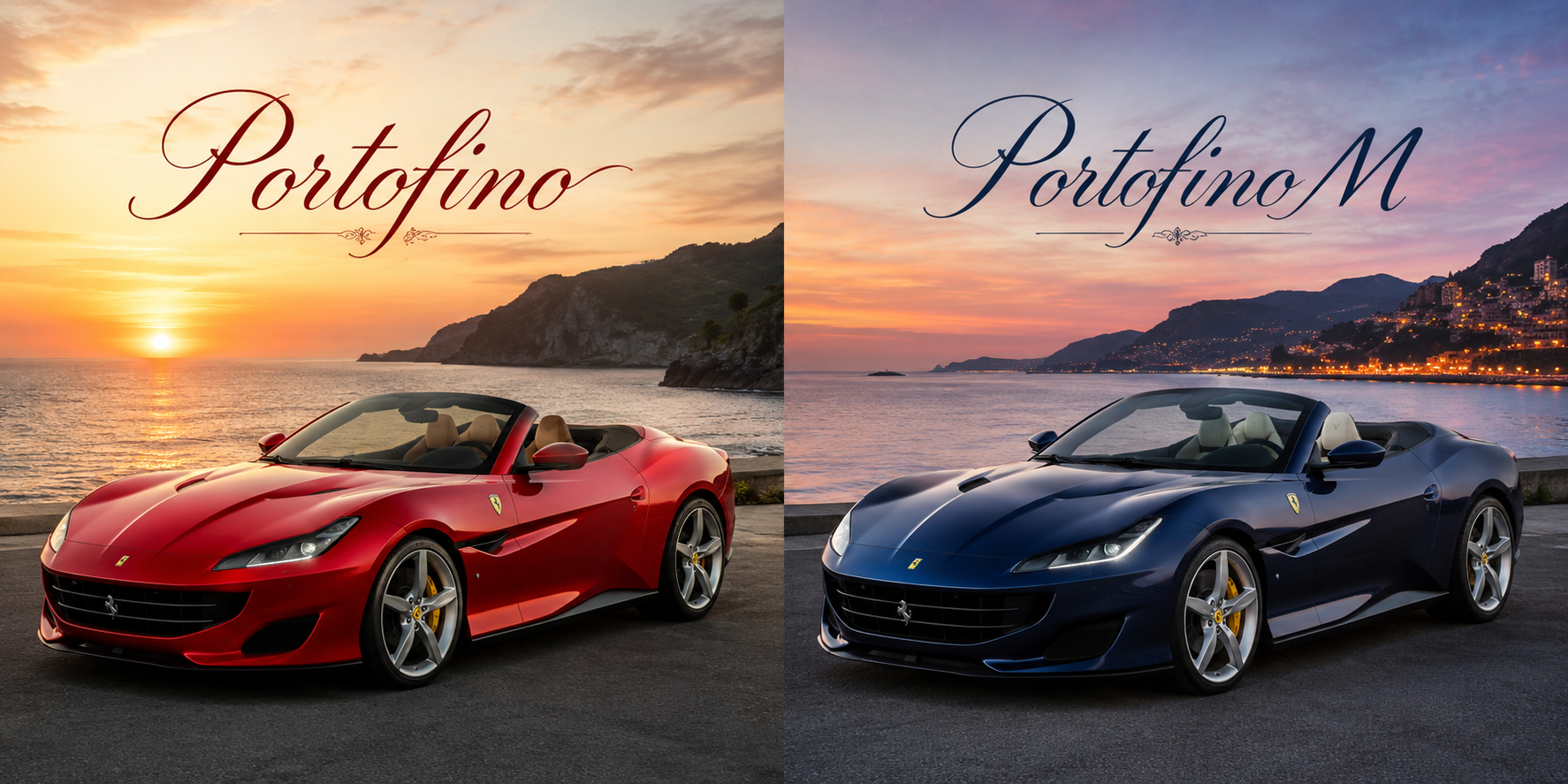 Ferrari Portofino and Portofino M Lineup Ferrari Portofino and Portofino M Lineup