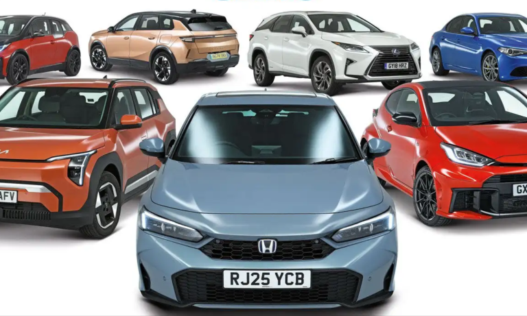 Fleet of cars
