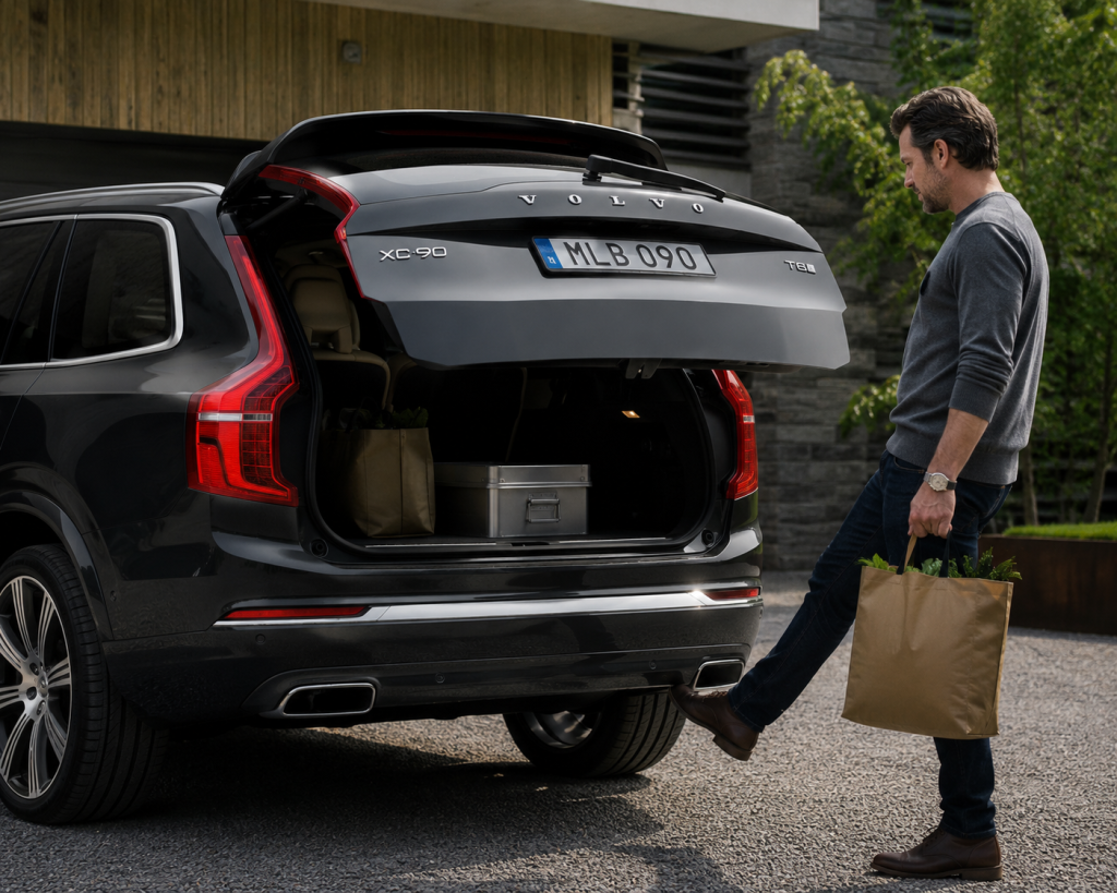 Hands Free Tailgate Can Be Activated With a Simple Foot Motion