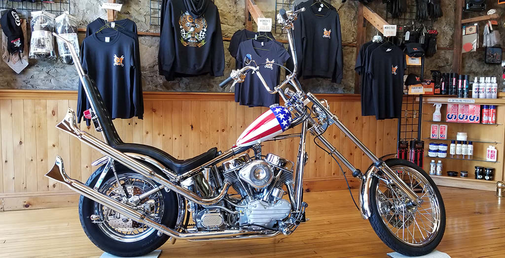 Harley Davidson Captain America Panhead Chopper