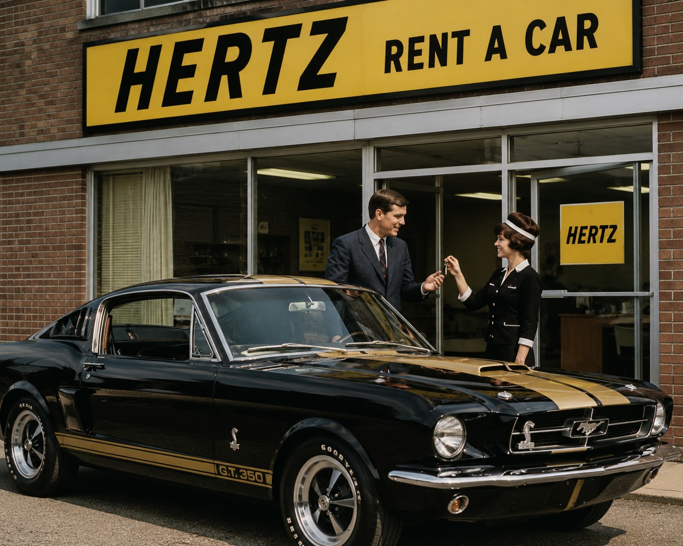 Hertz Rented a Shelby Mustang to the Public in 1966