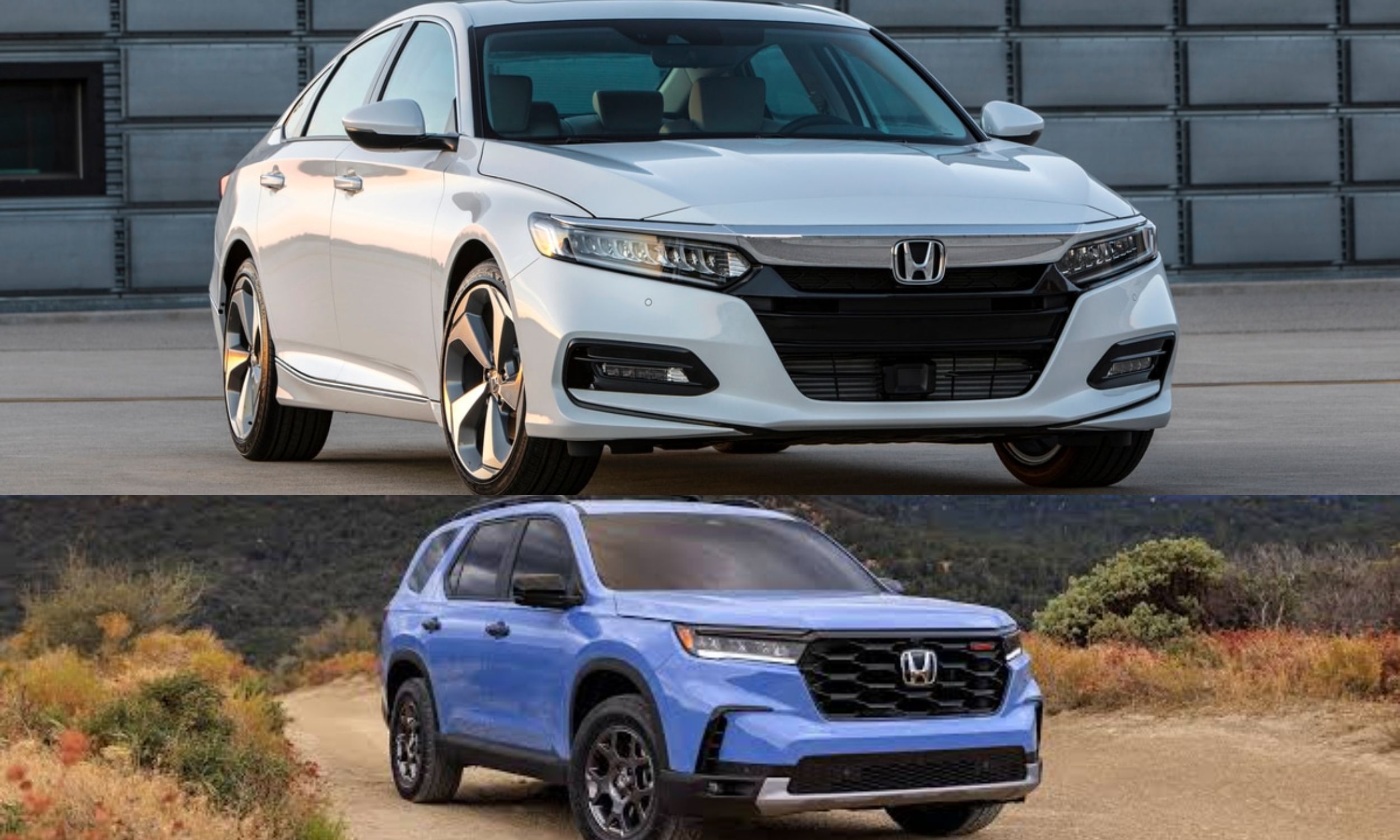 Honda Accord and Honda Pilot