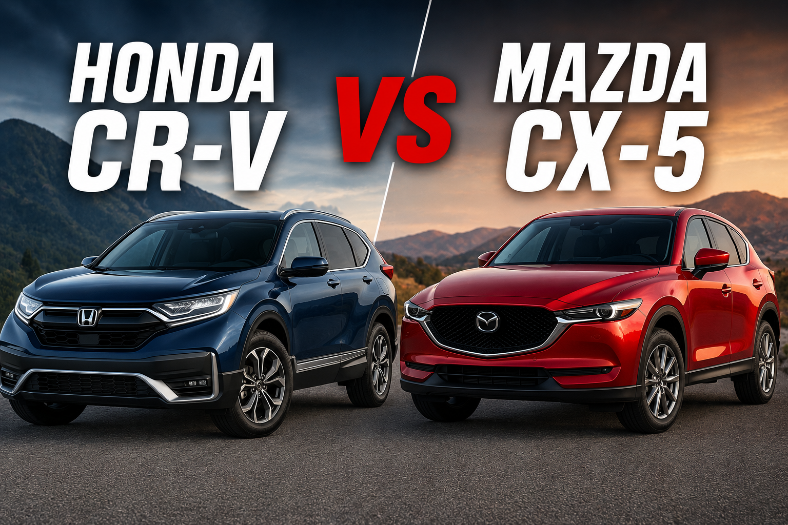 Honda CR V vs Mazda CX 5