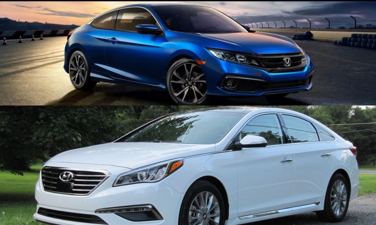 Honda Civic and Hyundai Sonata