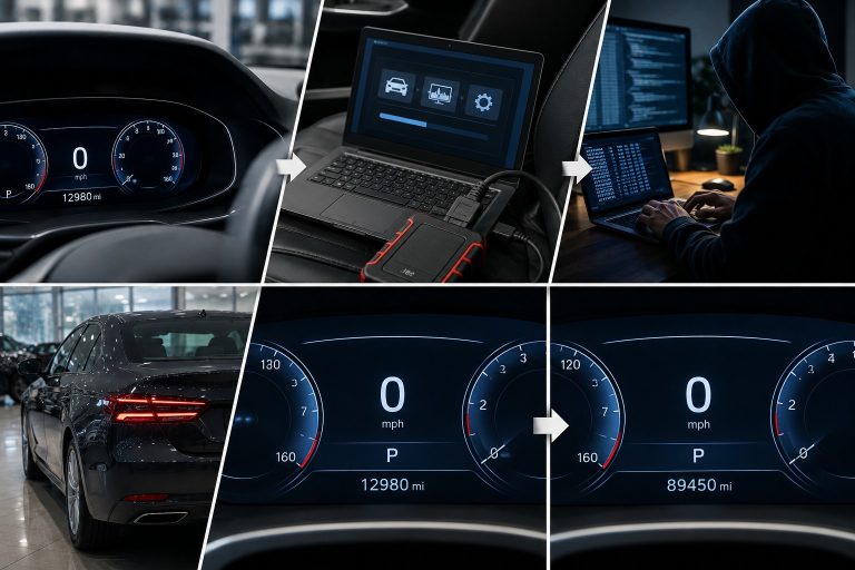 How Odometer Fraud Works on Digital Dashboards