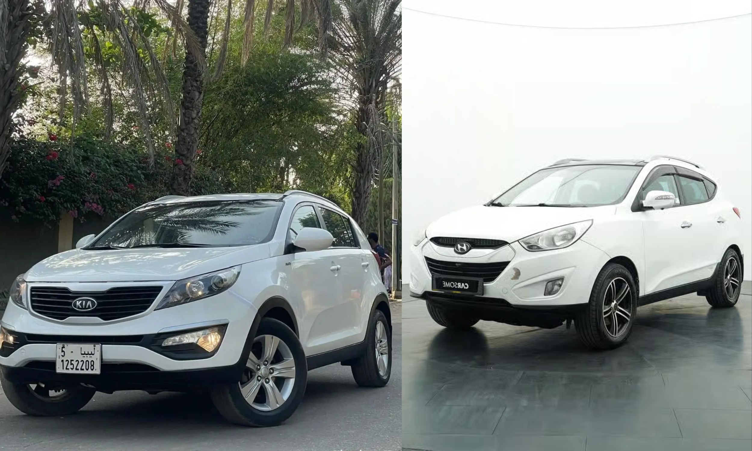Hyundai Tucson and Kia Sportage