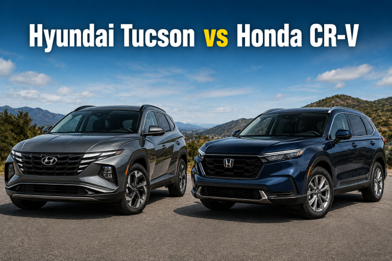 Hyundai Tucson vs Honda CR V